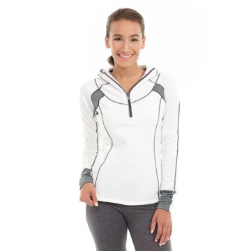 Cassia Funnel Sweatshirt-S-White